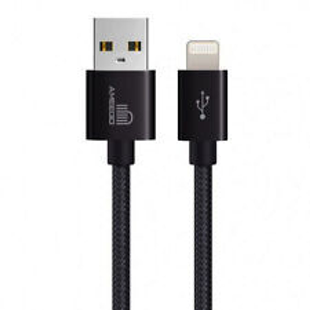 Кабель для IPHONE LIGHTNING черный