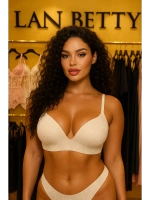 набор 3 шт Бюстгальтер без косточек с паралоном декольте CD