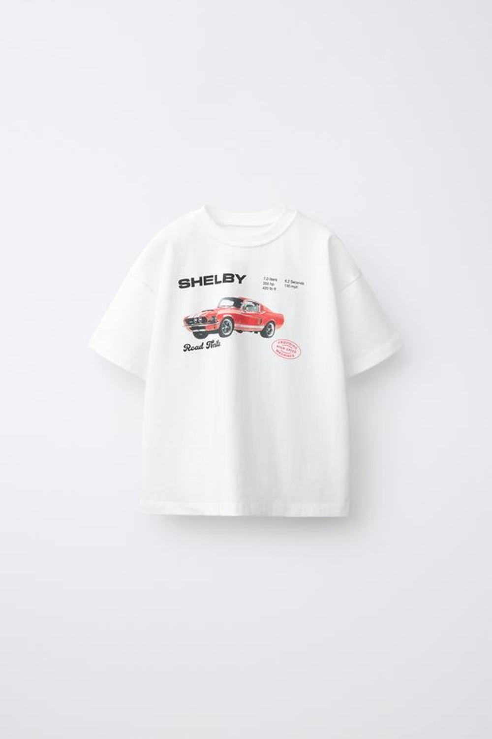 ZARA ФУТБОЛКА SHELBY®, БЕЛЫЙ
