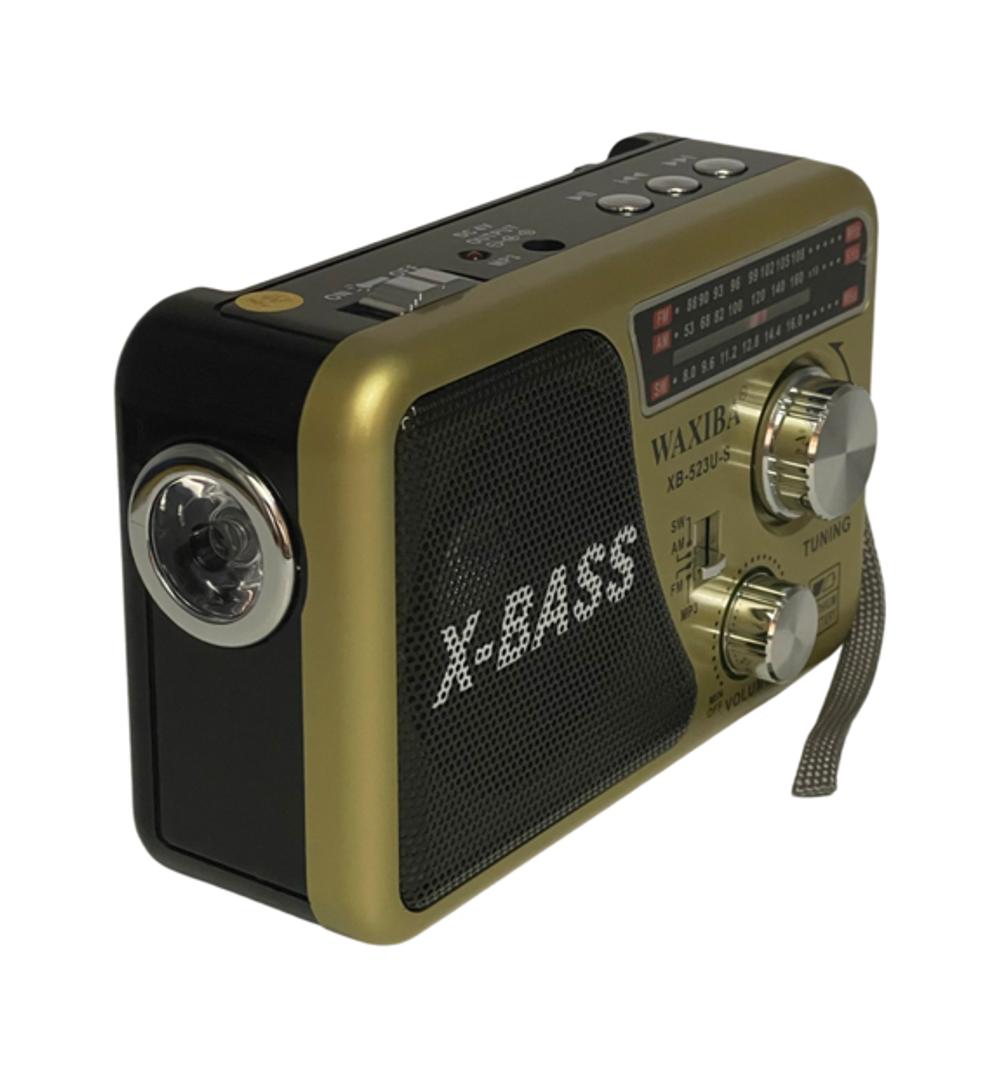 Радиоприемник Waxiba XB-523U-S MP3плеер+Solar panel