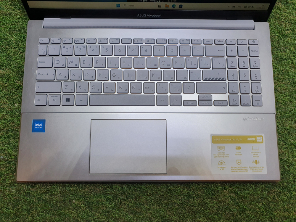Ноутбук ASUS N100/8Gb/FHD/VivoBook Go 15 E1504G E1504GA-BQ560