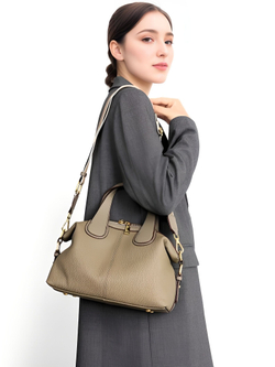 женская сумка на плечо из натуральной кожи