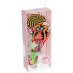 Расческа массажная компактная «ФАНТАТА», микс 4 дизайна, 18*7,5см (PVC коробка)