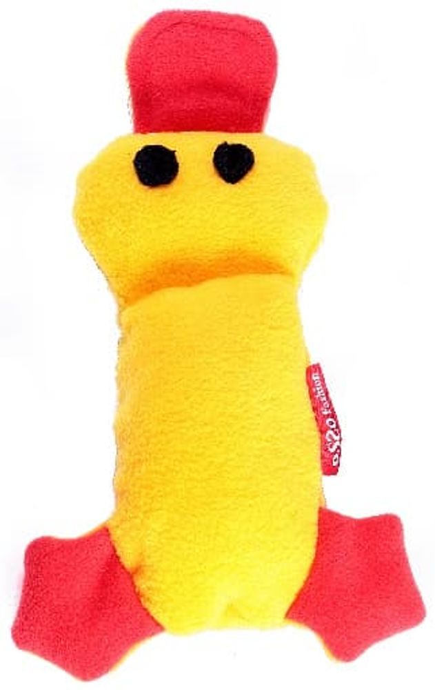 «Утка» с неубиваемой пищалкой, игрушка для собак OSSO Toys