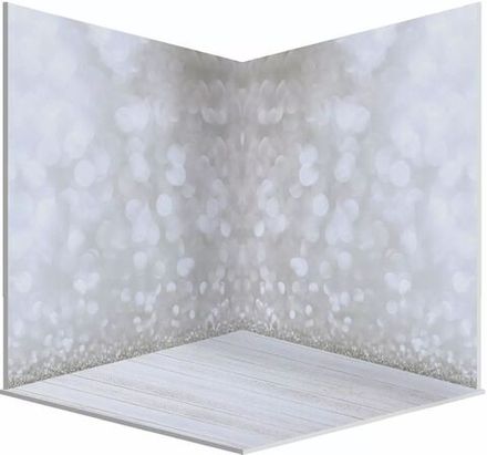 3D-Фотофон безбликовый из пластика ПВХ 5мм. для предметной съемки Боке 48х48 см