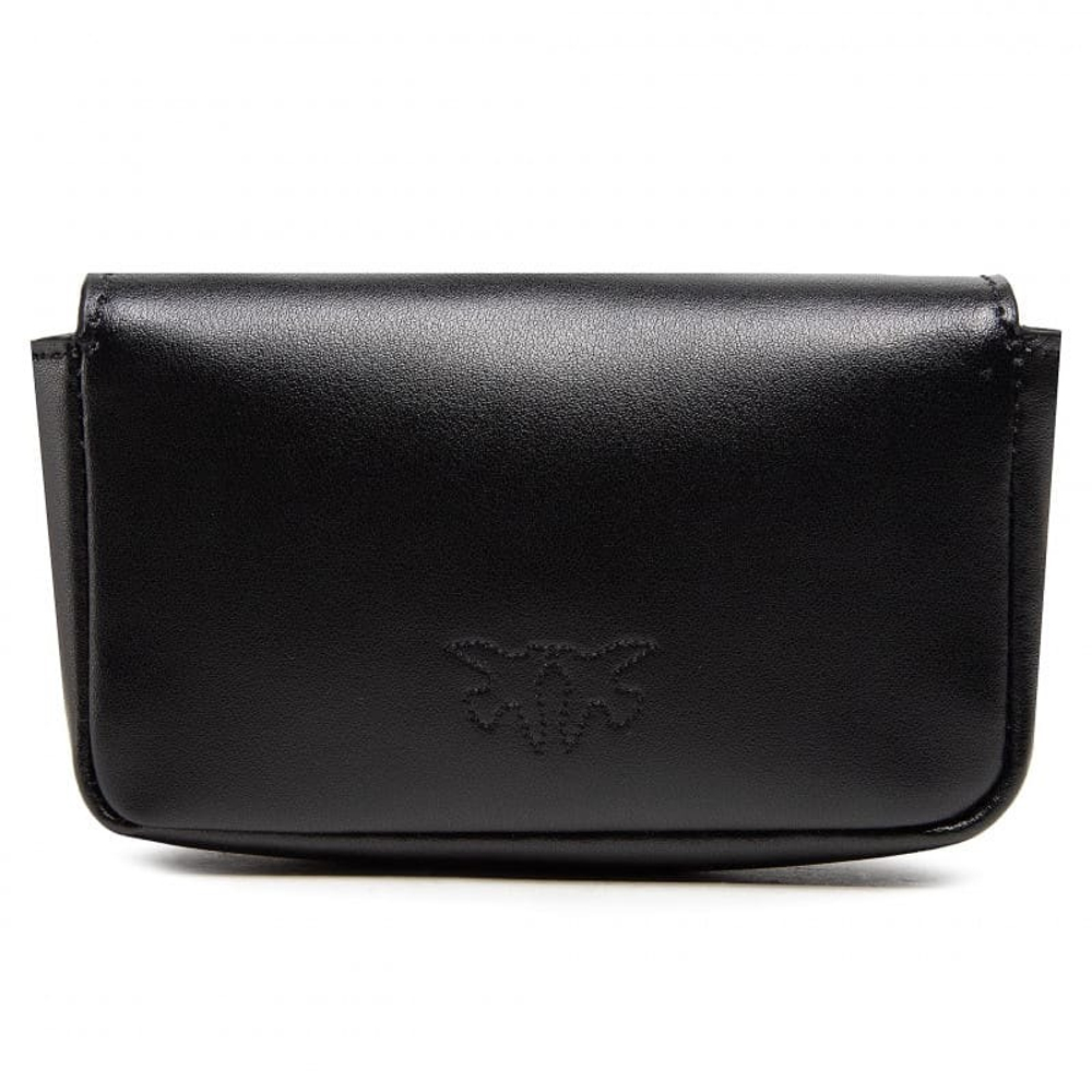 LOGO-PLAQUE MINI BAG - black