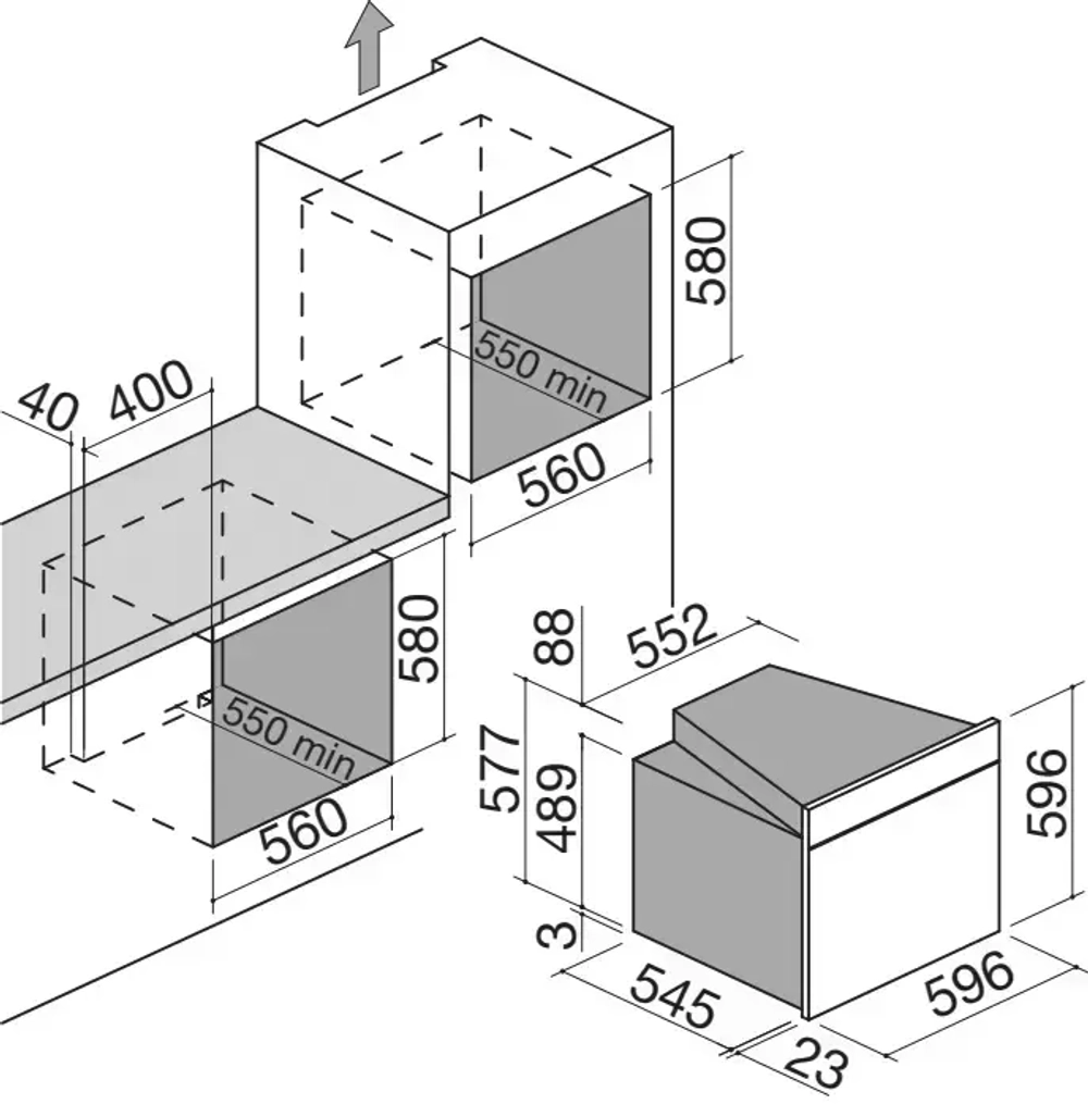 Духовой шкаф Barazza 1FVAPN фото 6