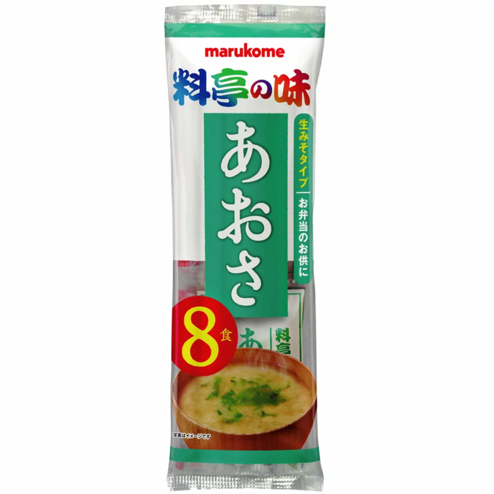 Суп быстрого приготовления Marukome Fresh Miso Soup Ryotei no Aji Aosa
