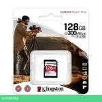 Карта памяти Kingston SDHC UHS-II 128Gb (SDR2/128GB)