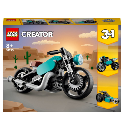LEGO Creator — Винтажный мотоцикл 3 в 1 31135