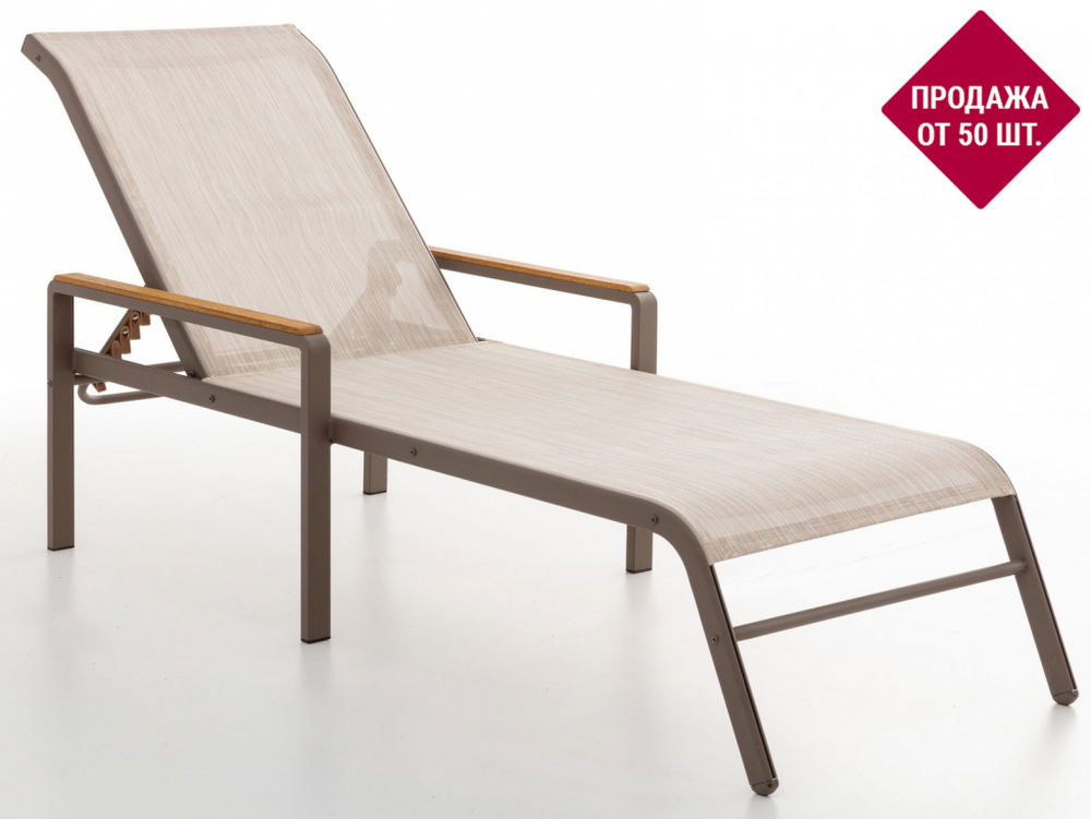 Лежак металлический Tagliamento Alacati