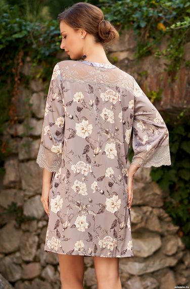 Рубашка халат на пуговицах Mia-Amore ГРАЦИЯ 3587