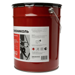 Герметик бутил-каучуковый ТЕХНОНИКОЛЬ №45 серый 16 кг