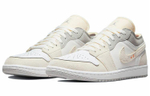 Кроссовки Jordan Air Jordan 1 Low Se Craft "White And Phantom"