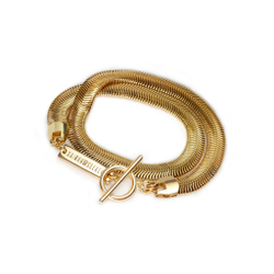 snake flat bracelet