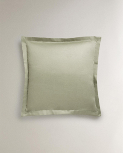 Zara Home - Атласная наволочка с подолом (300 нитей) 50x75 см