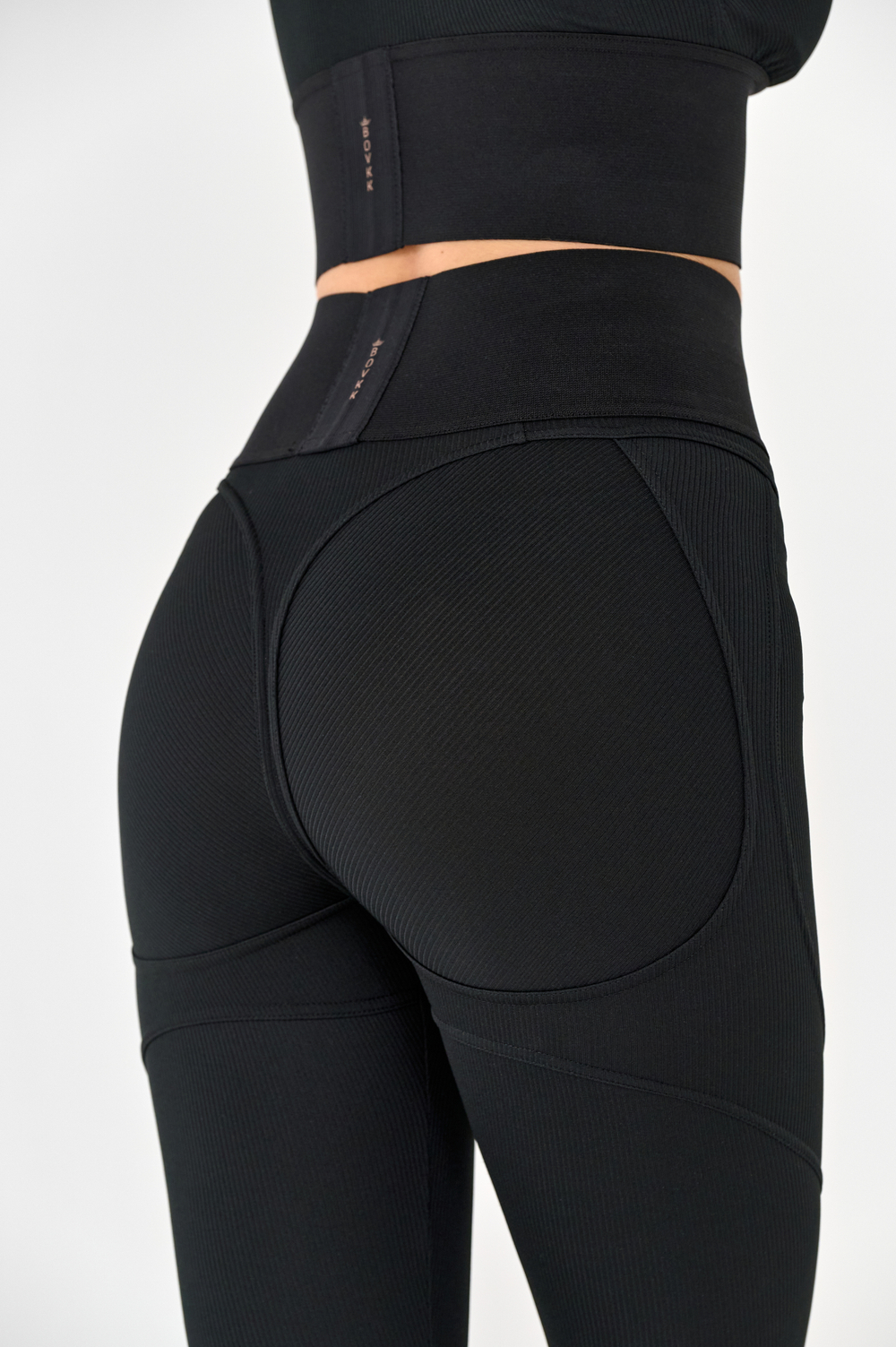 Леггинсы завышенные с поддержкой 10 см