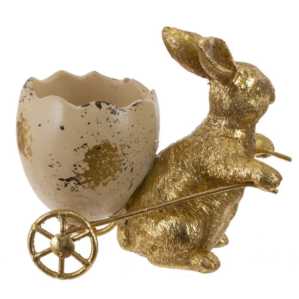 GAEM Подставка декоративная для яйца "Заяц", L12 W6,5 H11 см