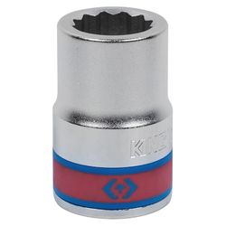 KING TONY (633026S) Головка торцевая стандартная двенадцатигранная 3/4", дюймовая 13/16"