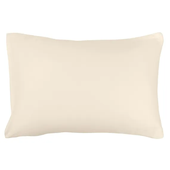 Набор из двух наволочек из сатина белого цвета из коллекции essential, 50х70 см