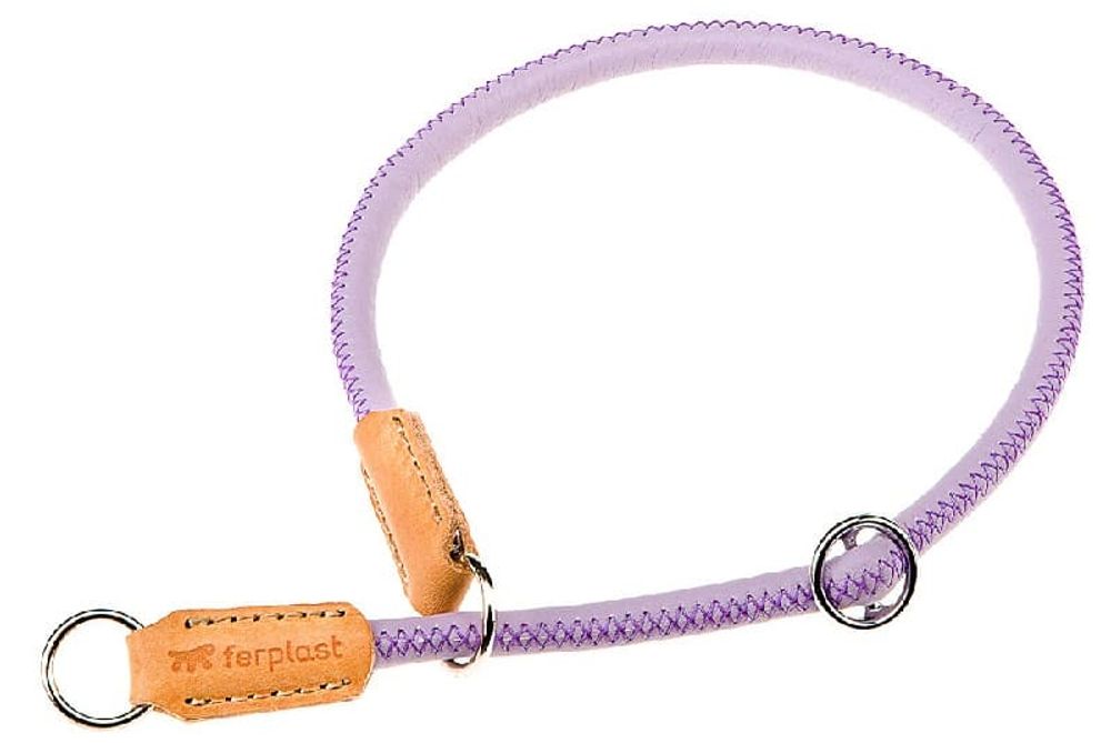 Ошейник-удавка DERBY CS10/60 фиолетовый, эко-кожа с нейлоновым шнуром Ошейник-удавка DERBY CS10/60 фиолетовый, эко-кожа с нейлоновым шнуром