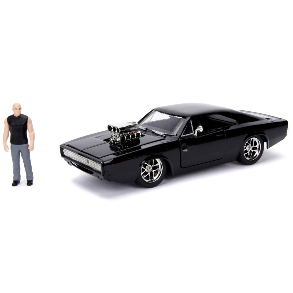Jada Fast & Furious - Форсаж 1970 Dodge Charger R/T 1:24 и фигурка дома 3205000 / артикул   3205000  / GTIN 4006333064203