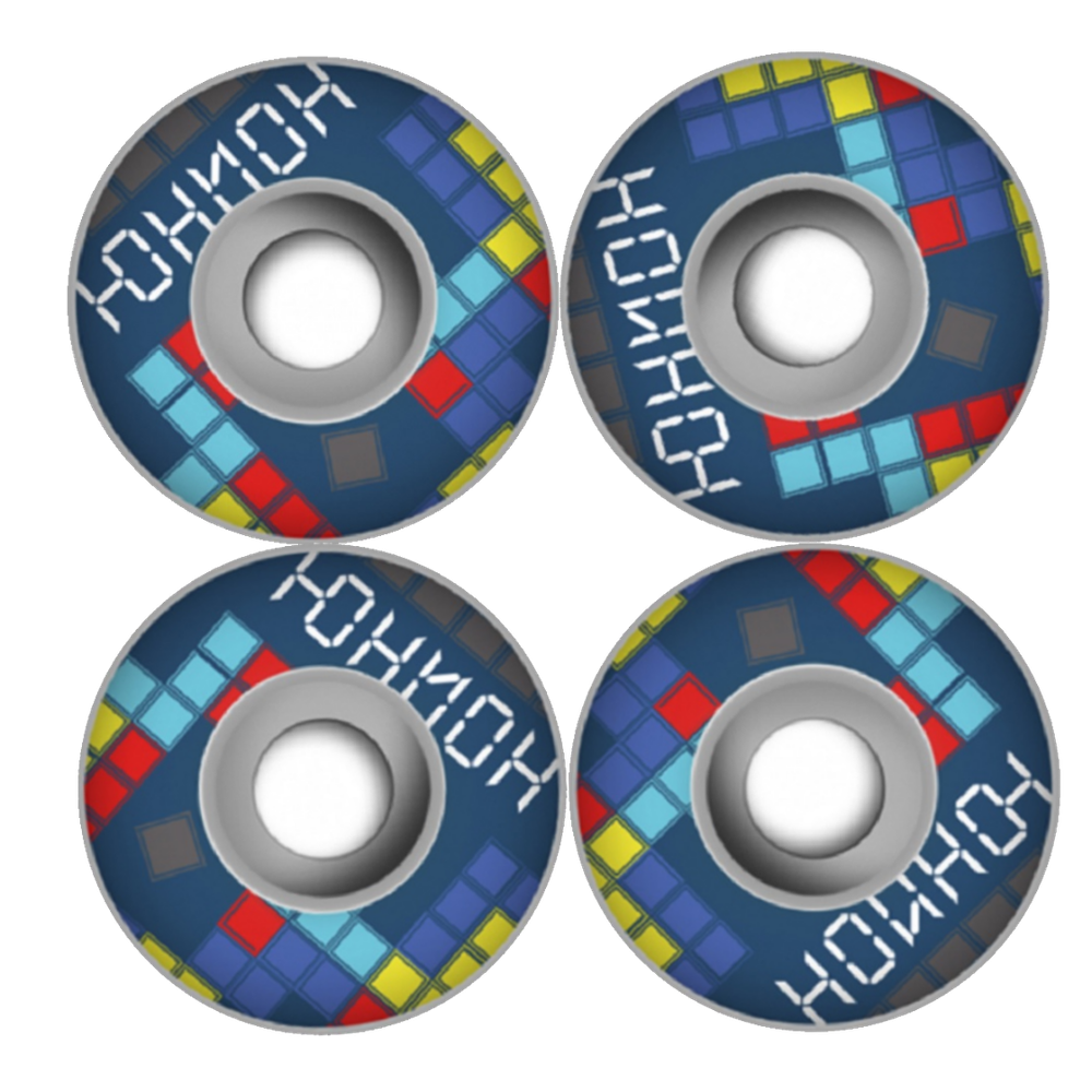 Комплект колес Юнион Tetris, 53mm/101a, F2