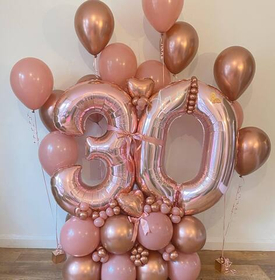 Советы по выбору воздушных шаров на день рождения 30 лет