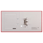 Папка-регистратор OfficeSpace, 50мм, бумвинил, с карманом на корешке, красная