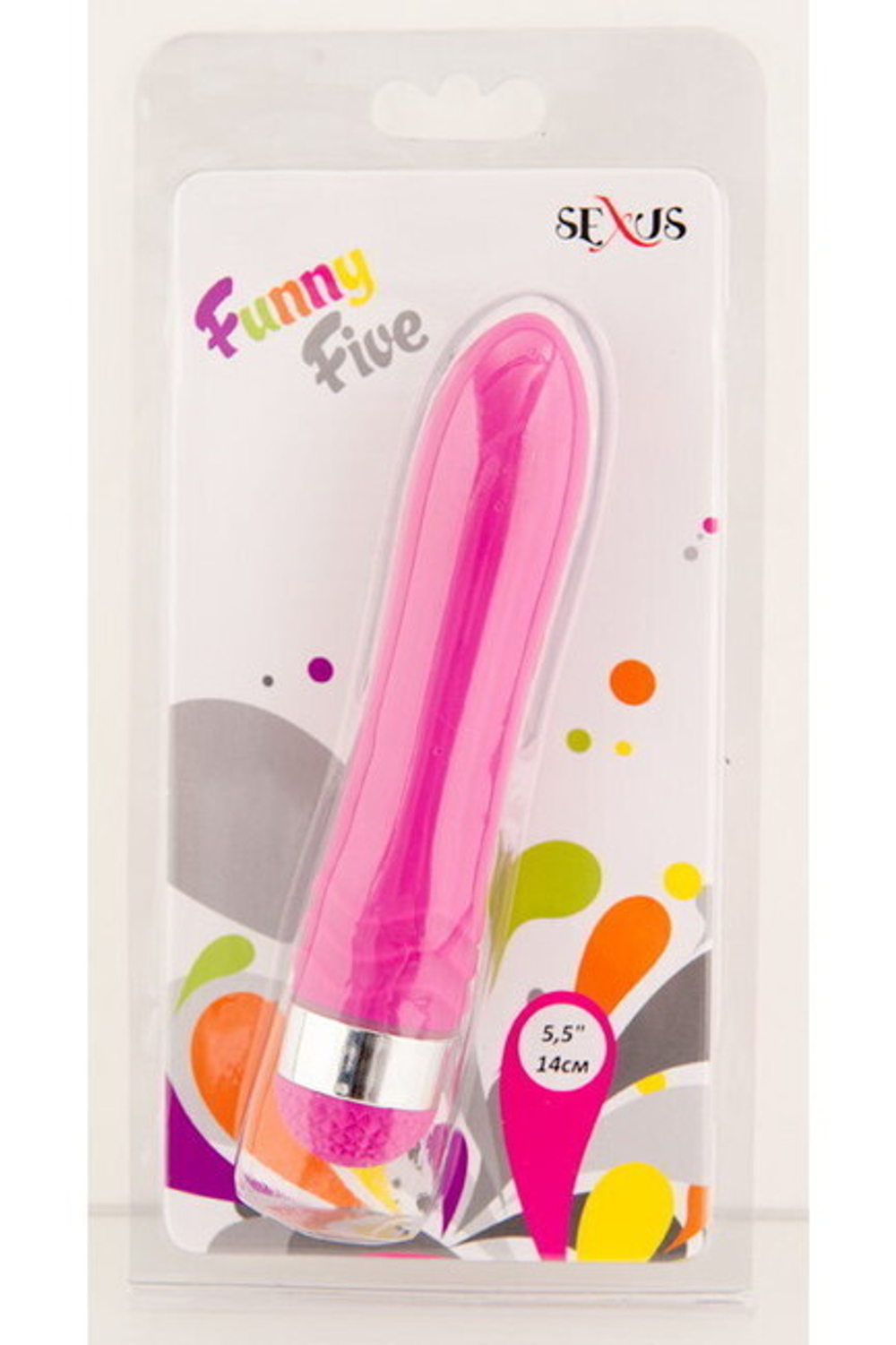 Funny Five водонепроницаемый фиолетовый вибратор (Цвет: фиолетовый)