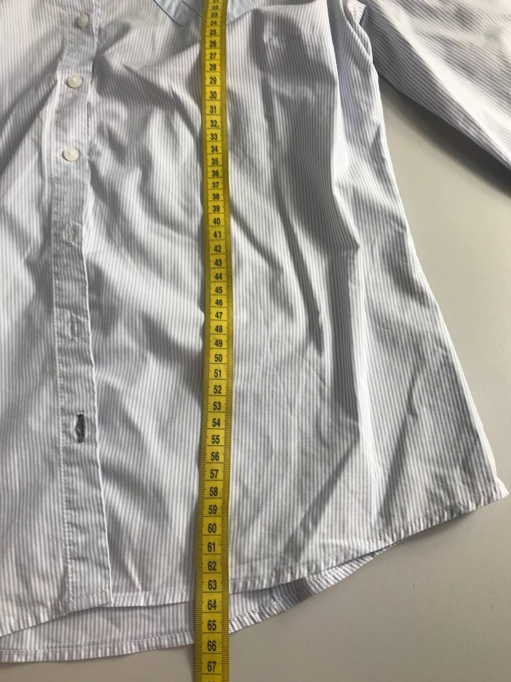 Рубашка Reserved приталенная, маркировка 42, визуально 46/48 размер