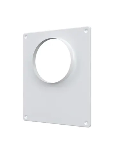 Площадка торцевая ERA D110 мм 196х236 мм окрашенная сталь