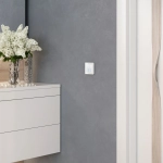 Рамка на 1 пост Acrylic (белый) W0012701