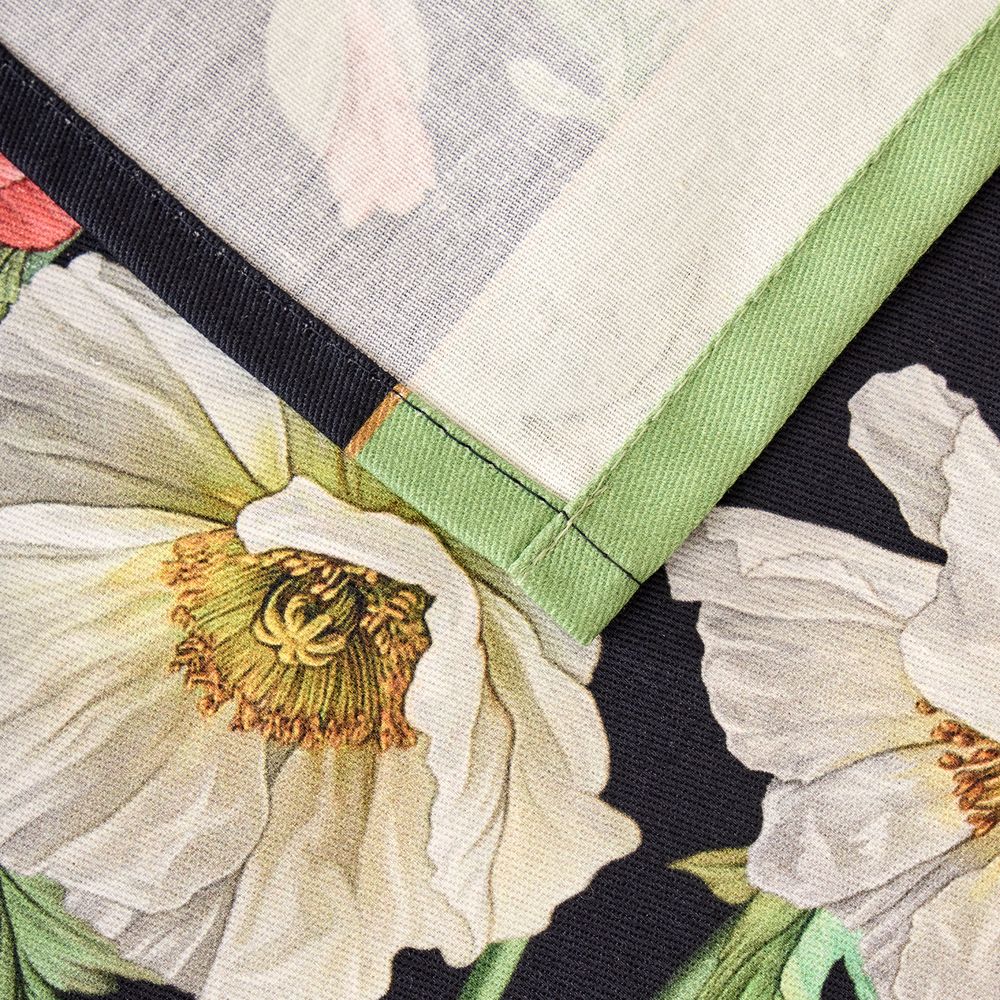 ФАРТУК "МАКИ",ЧЁРНЫЙ, 100% ХЛОПОК,ТВИЛ