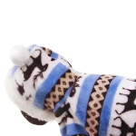 Комбинезон зимний для мелких и средних пород собак «МОДНЫЙ БРО», цвет голубой, р L