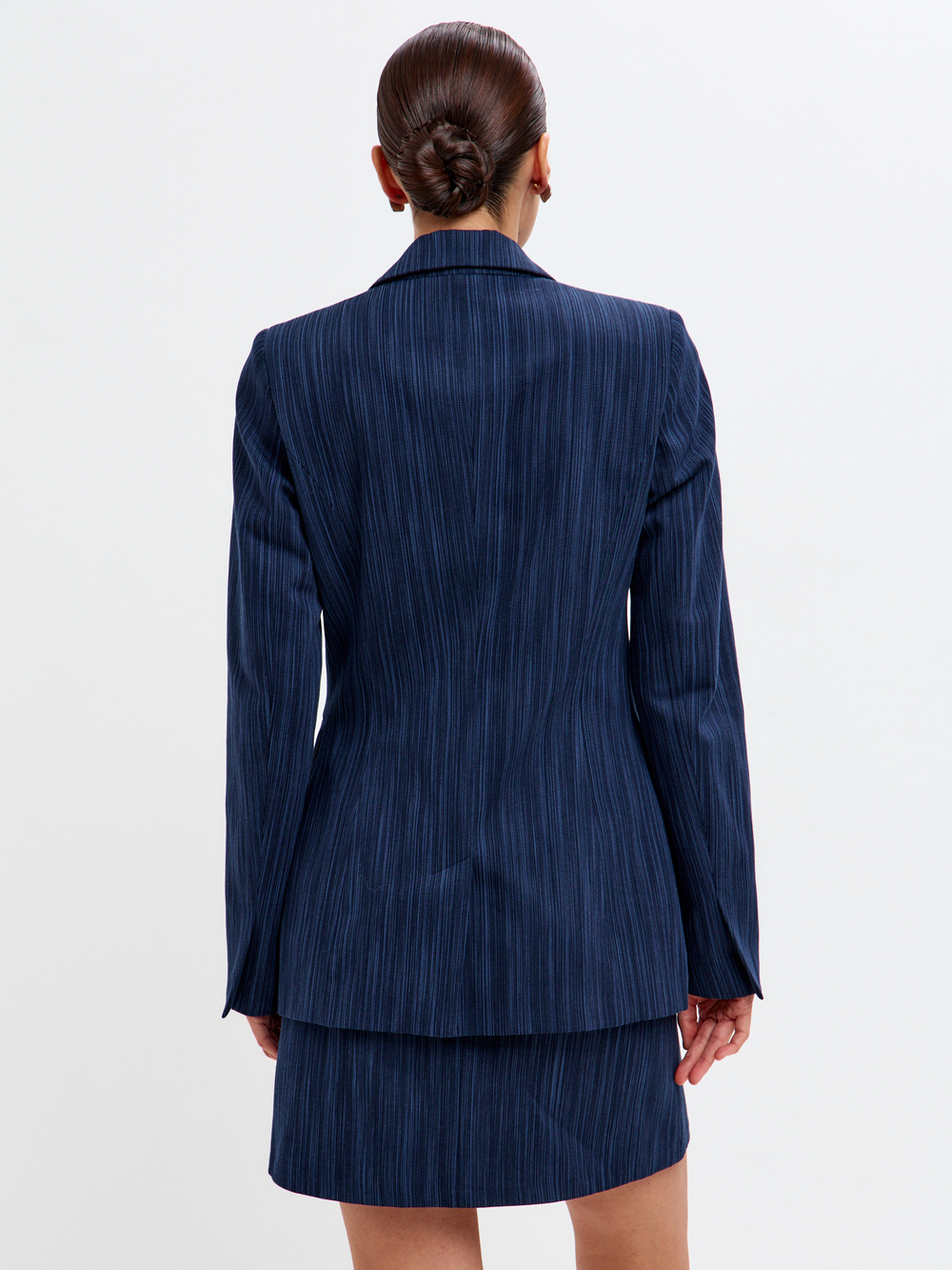 Жакет Скарлет из фактурного денима