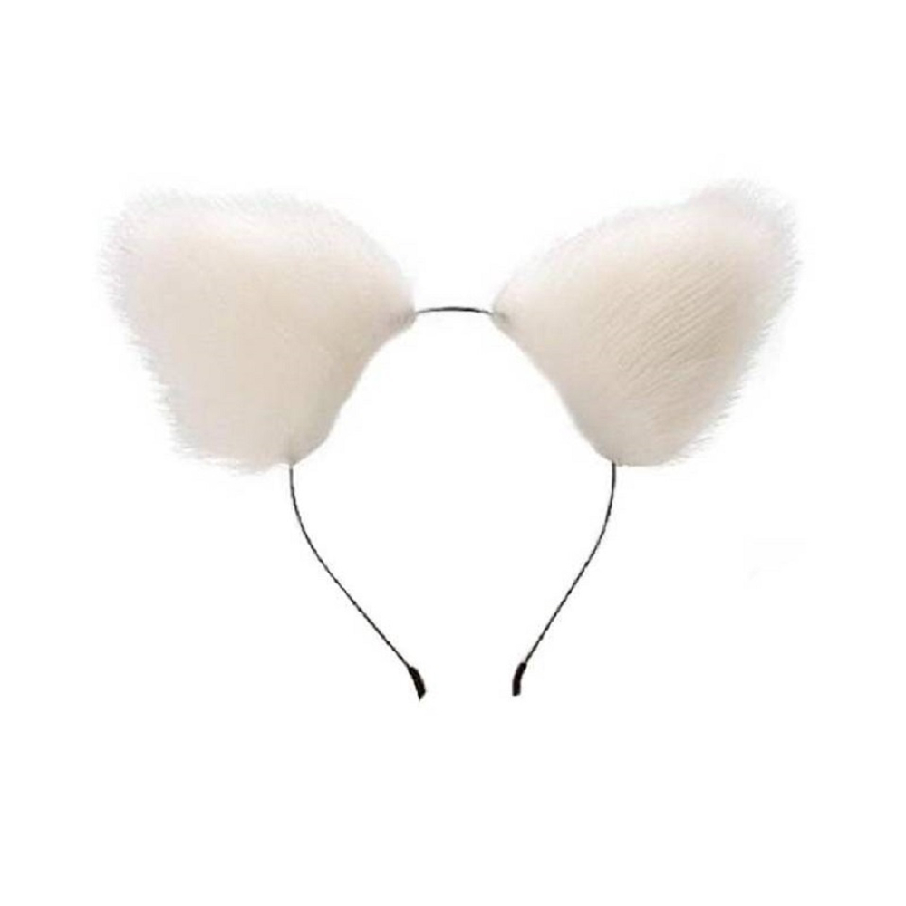 Набор игровой Кошечка с длинным хвостом белый