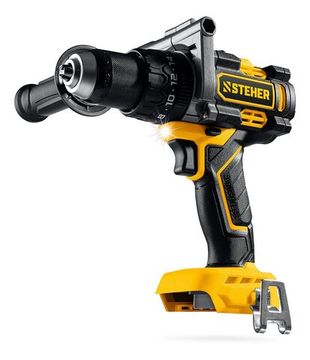 STEHER 20 В, 165 Н·м, без АКБ (LMS), бесщеточная ударная дрель-шуруповерт (CBS-165)