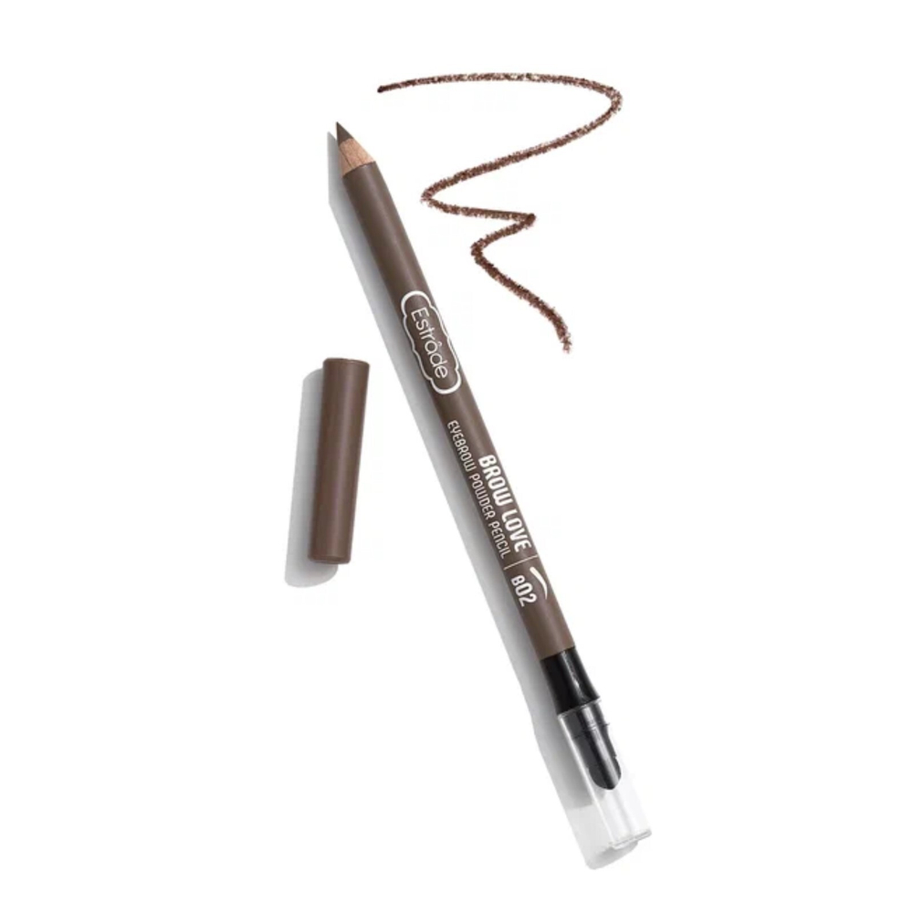 Estrade Карандаш для бровей Brow Love, тон №B02, Холодный русый, 1,8 гр