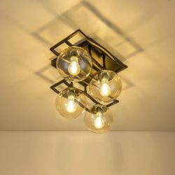 Citilux Бриз CL106245 Люстра потолочная Венге