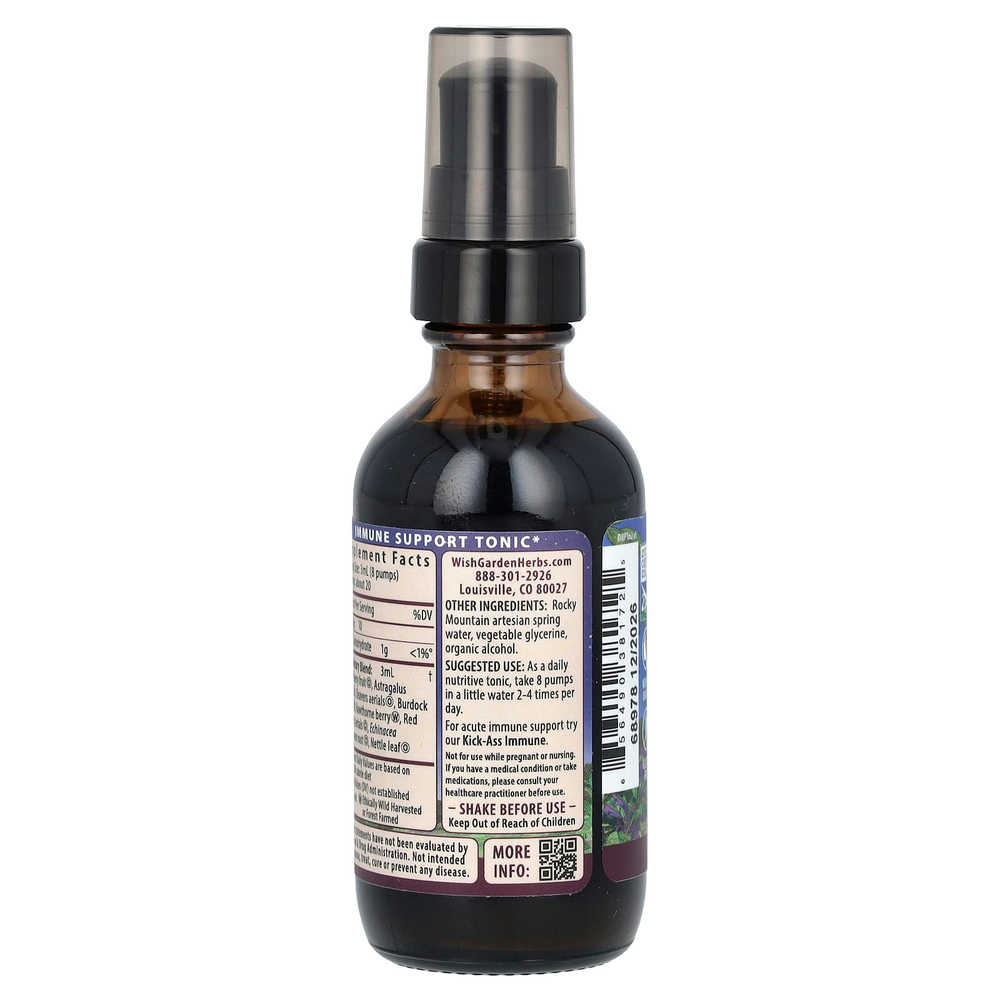 WishGarden Herbs, средство для ежедневного укрепления иммунитета, 59 мл (2 жидк. унции)