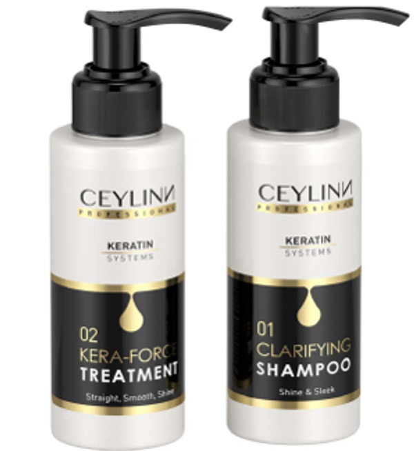Мини-набор CEYLINN с кератином, 100 мл Х 2