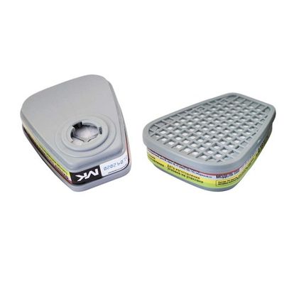 MK 088-6059 Фильтр для маски класс АBEK1 противогазовый угольный, 2 шт