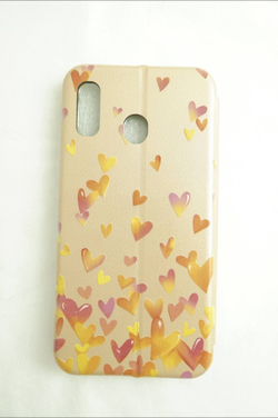 Чехол для телефона с принтом сердечек