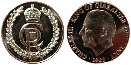 Гибралтар 1 пенни, 2023 UNC