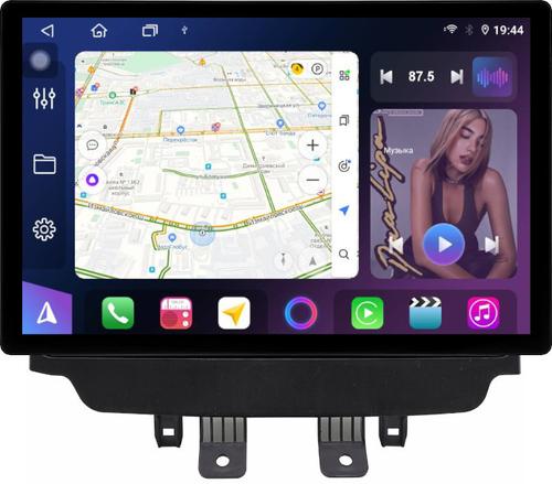 Магнитола для Mazda CX-3 2014-2023 (ШГУ цветной) - FarCar BX877 монитор 13" 2K QLED на Android 13, Быстрая, CarPlay, 4G SIM-слот