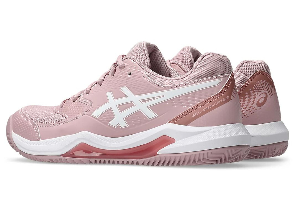 Женские теннисные кроссовки Asics Gel-Dedicate 8 Clay - morganite/white