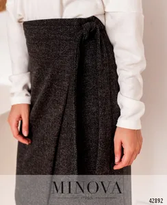 Юбка 1074-чёрный Minova