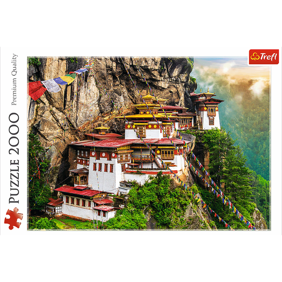 Puzzle "2000" - Tiger's Nest, Bhutan