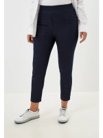 Брюки джинсовые прямые укороченные